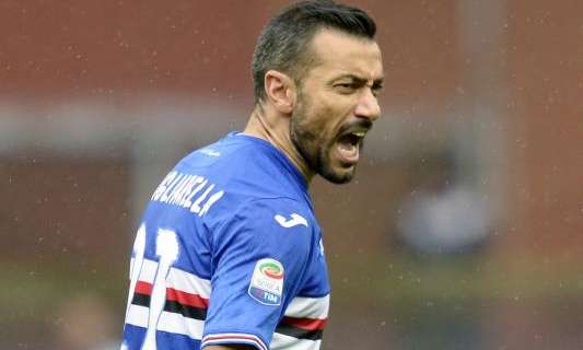 Sampdoria, Quagliarella firmará hasta 2019