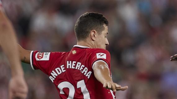 Ander Herrera: "Hay que felicitar al Athletic por mantener a jugadores como Nico o Sancet con nosotros"