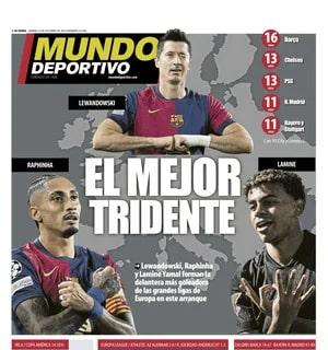 Mundo Deportivo: "El mejor tridente"