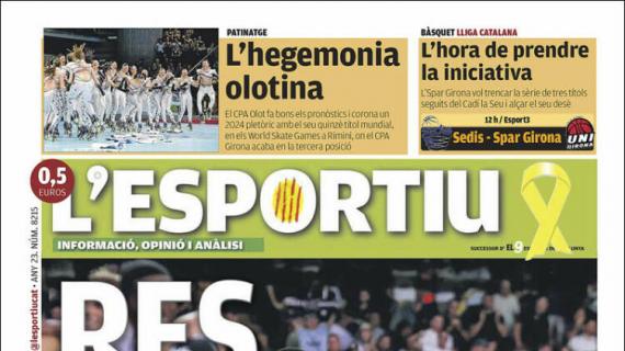 L'Esportiu, Ed.Girona: "Nada de bueno"