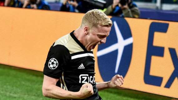 El Ajax mejorará el contrato de Van de Beek