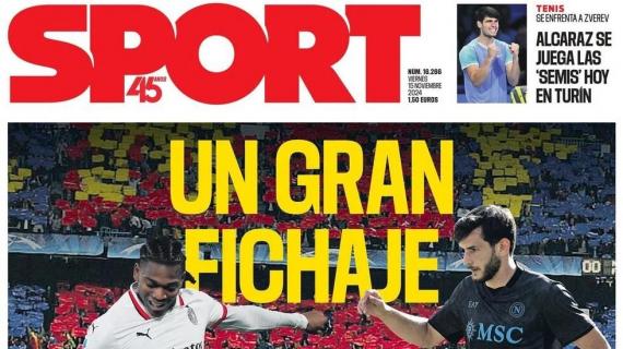 Sport: "Un gran fichaje"