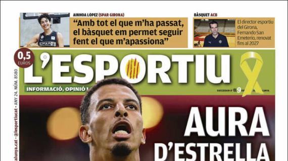 L'Esportiu, Ed.Girona: "Aura de estrella"