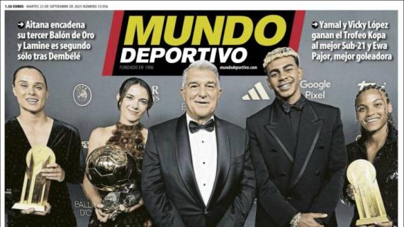Mundo Deportivo: "Oro culé"
