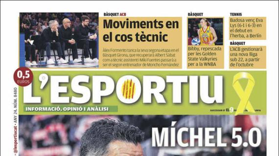 L'Esportiu, Ed.Girona: "Michel 5.0"