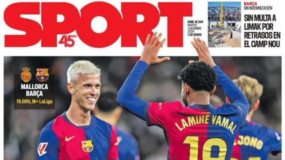 Sport: "El Barça va con todo"