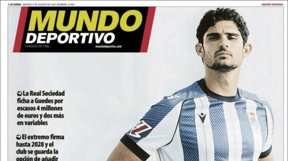 Mundo Deportivo, Ed.Guipúzcoa: ''Olá Gonçalo''
