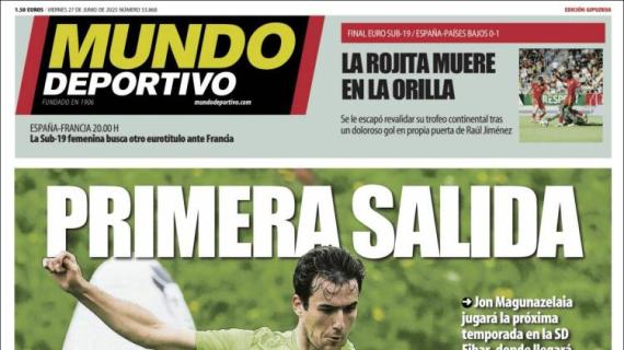 Mundo Deportivo, Ed.Guipuzcoa: "Primera salida"