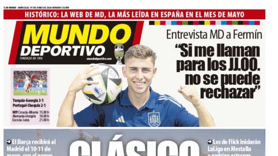Mundo Deportivo: "Clásico en el Camp Nou"