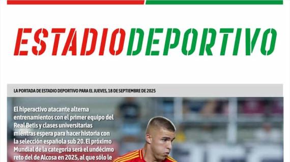 Estadio Deportivo: "Pluriempleado Pablo García"