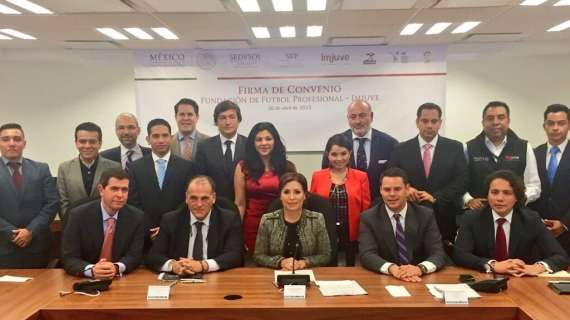 La LFP alcanza un acuerdo con el Gobierno de México para ayudar a la Escuela Iberoamericana de fútbol y valores
