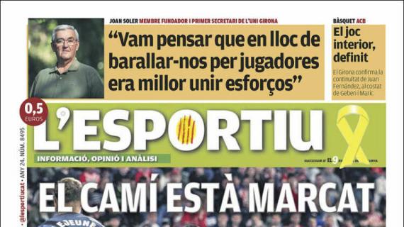 L'Esportiu, Ed.Girona: "El camino está marcado"