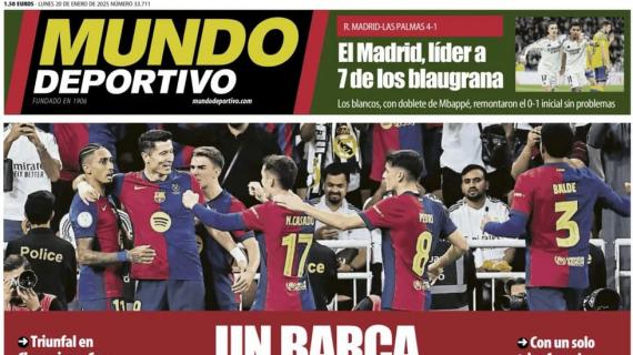 Mundo Deportivo: "Un Barça bipolar"