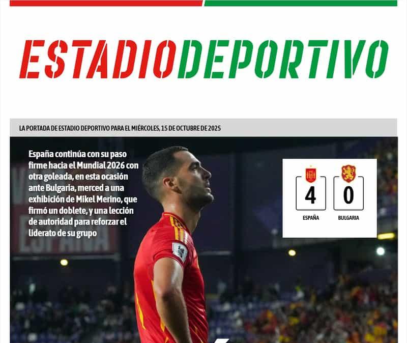 Estadio Deportivo: "Un líder intocable"