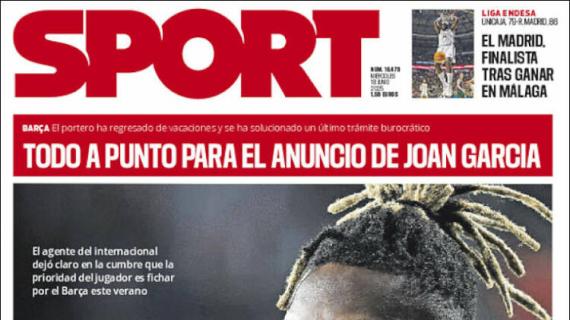 Sport: "Nico confidencial"