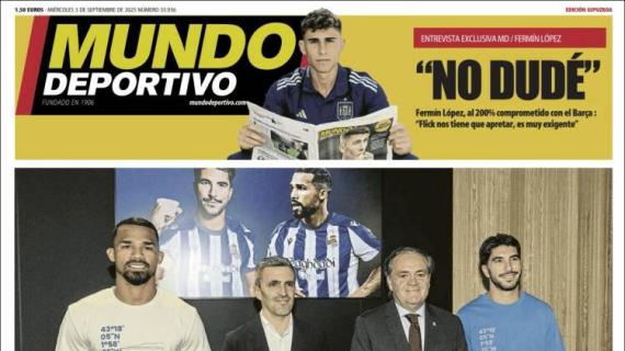 Mundo Deportivo, Ed.Guipúzcoa: "Necesidades cubiertas"
