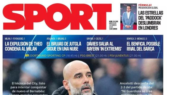 Sport: "Pep busca el milagro"