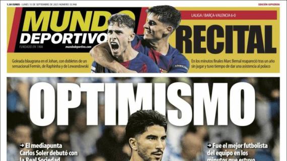 Mundo Deportivo, Ed.Gupúzcoa: "Optimismo"