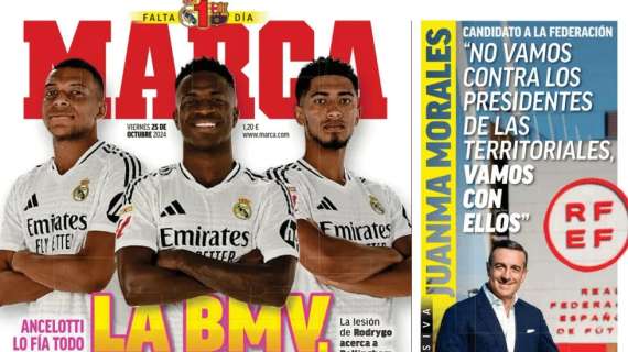 Marca: "La 'BMV', frente al Barça"