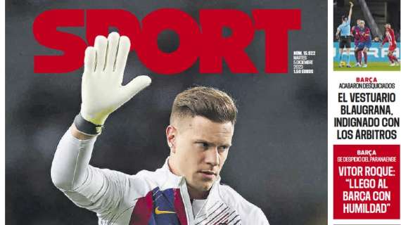 Sport: "Dilema Ter Stegen"