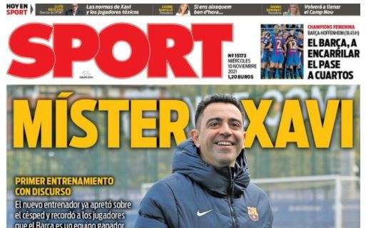 Sport: "Mister Xavi"