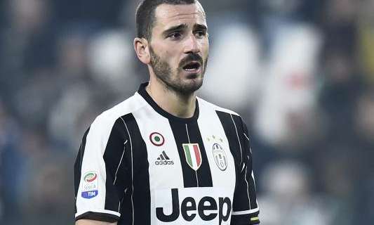 Juventus, Bonucci podría ser excluido del partido ante el Oporto por motivos disciplinarios