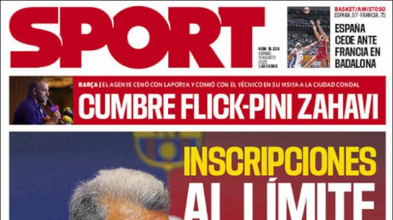 Sport: "Inscripciones al límite"