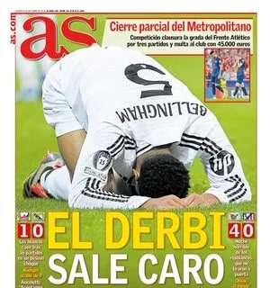 As: "El derbi sale caro"