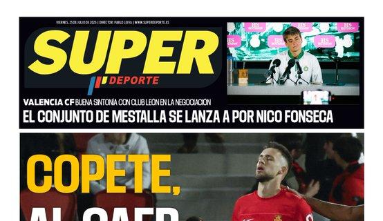 Superdeporte: "Copete, al caer"