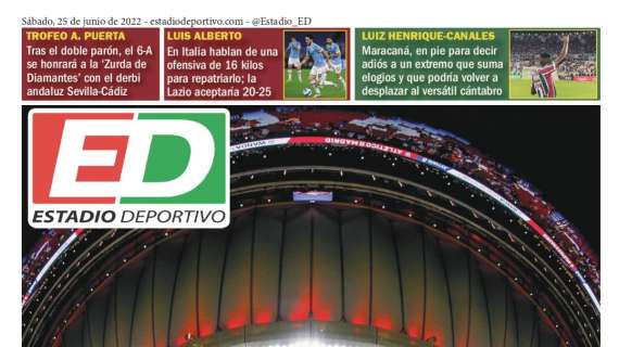 Estadio Deportivo: "Un ojo en el Wanda"