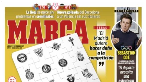 Marca: "Los clubes se plantan ante el Madrid"