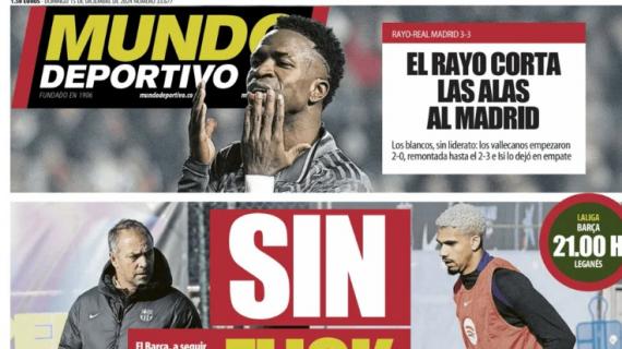 Mundo Deportivo: "Sin Flick, con Araujo"