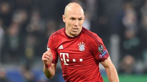 Bayern, Robben baja ante el Borussia Dortmund por lesión