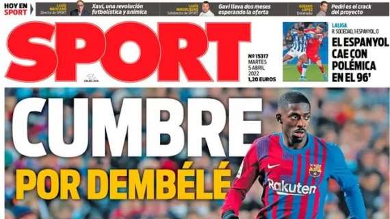 Sport: "Cumbre por Dembélé"