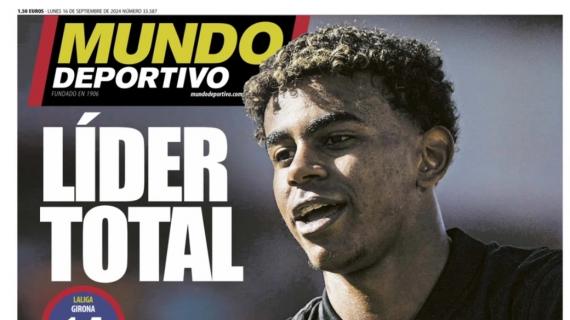 Mundo Deportivo: "Líder total"