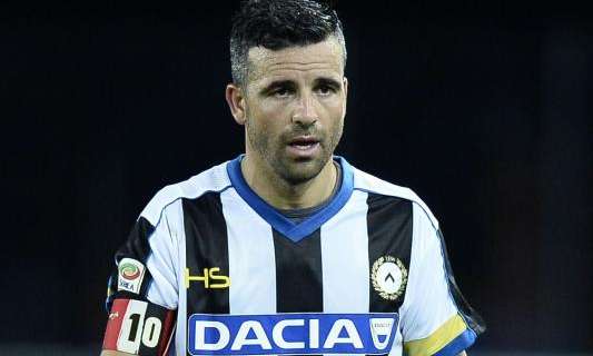 Udinese, Di Natale podría retirarse el 20 de diciembre