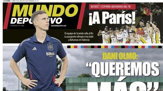 Olmo en Mundo Deportivo: "Queremos más"