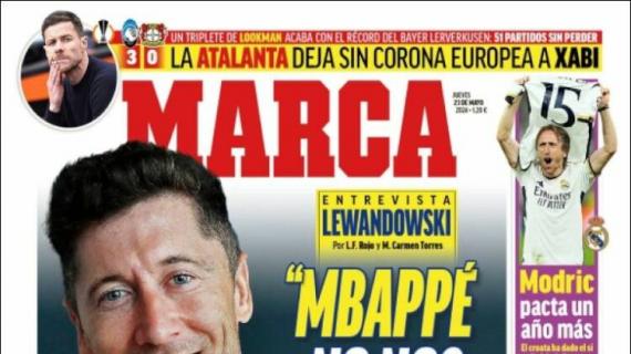 Lewandowski en Marca: "Mbappé no nos da miedo"