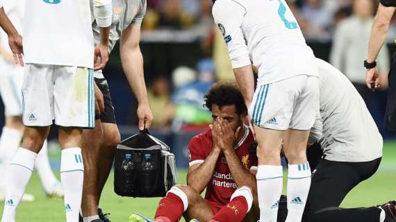 FOTONOTICIA TMW - Las imágenes de la lesión de Salah