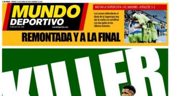 Mundo Deportivo: "Killer Ansu"