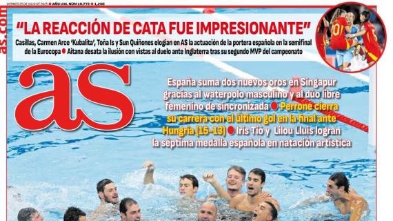 As: "La reacción de Cata fue impresionante"