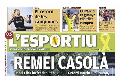 L'Esportiu: "Remedio casero"