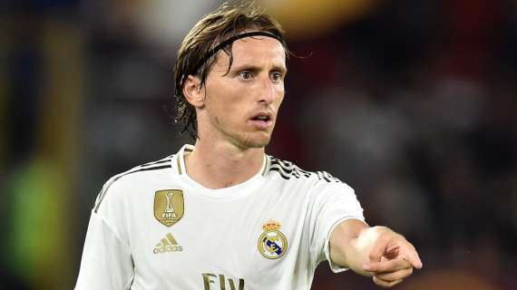 Modric convierte el tercer gol del Real Madrid (0-3)