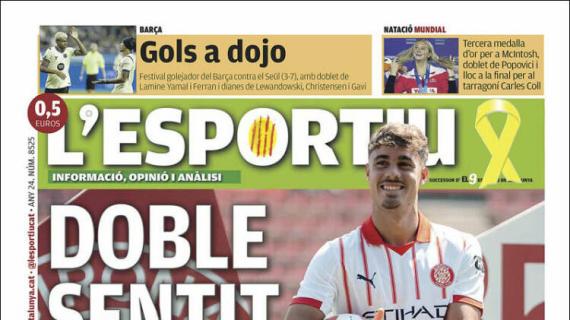 L'Esportiu, Ed.Girona: ''Doble sentido''