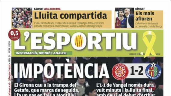 L'Esportiu, Ed.Girona: "Impotencia"