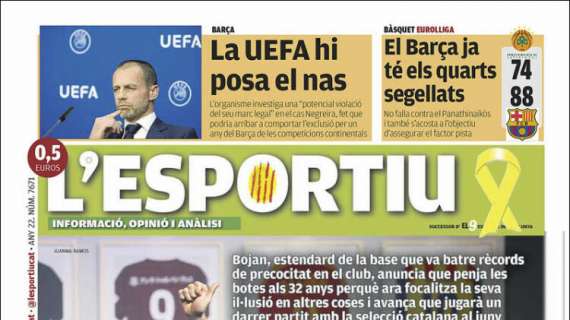 L'Esportiu, Bojan Krkic: "Marcharme del Barça fue muy doloroso"