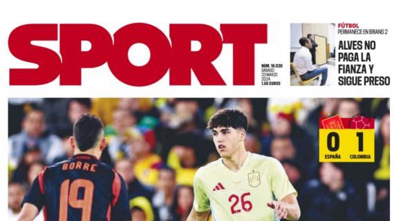 Sport: "Debut histórico y nada más"