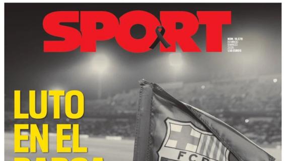 Sport: "Luto en el Barça"