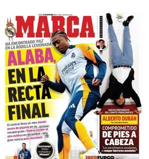 Marca: "Alaba en la recta final"