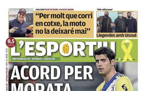 L'Esportiu: "Acuerdo por Morata"
